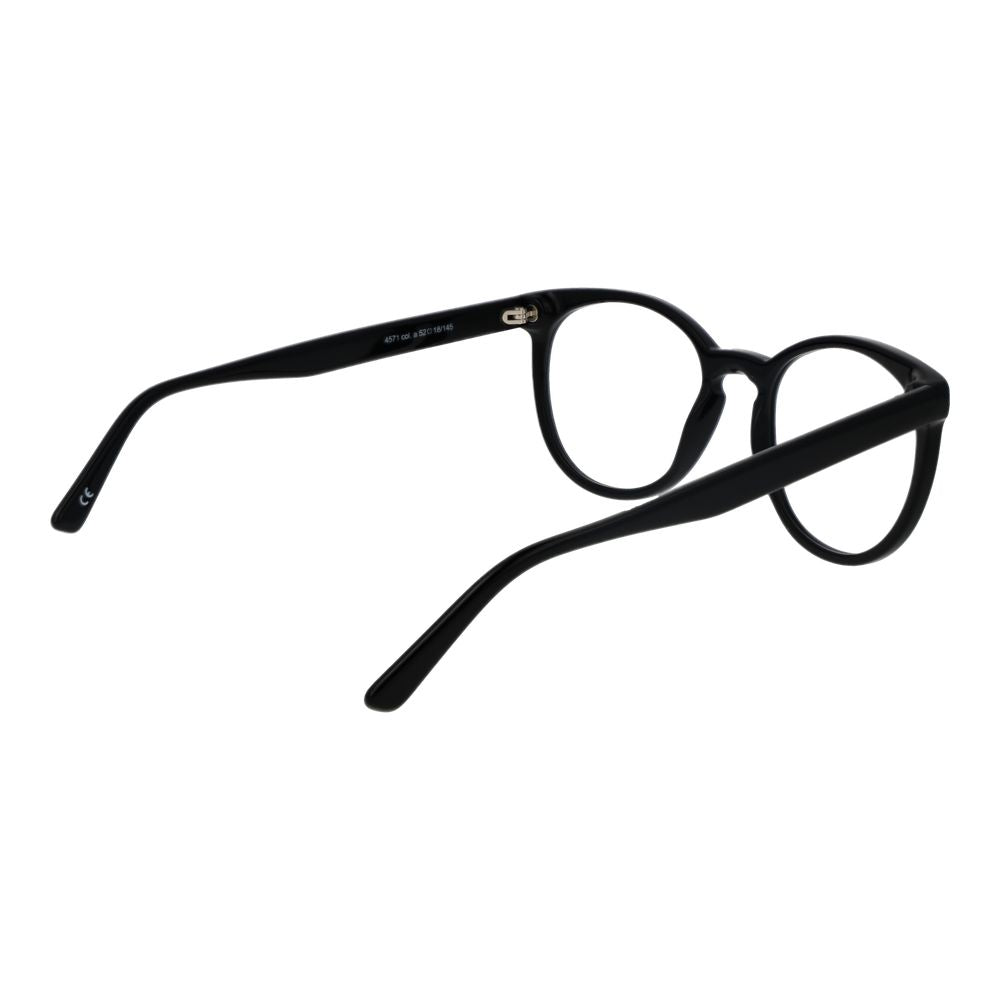 Andy Wolf Black Unisex Optical Frames
