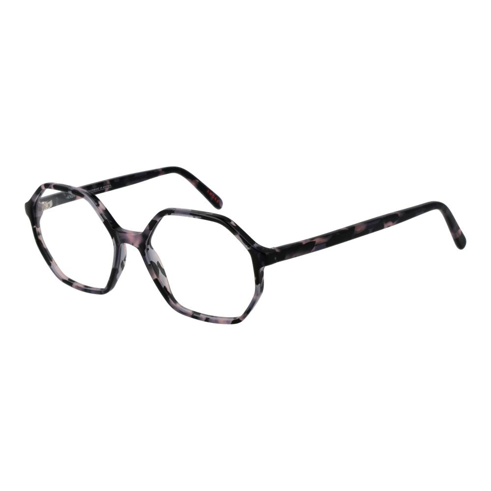 Andy Wolf Black Unisex Optical Frames