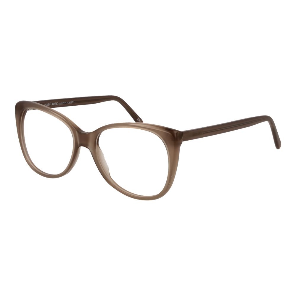 Andy Wolf Brown Unisex Optical Frames