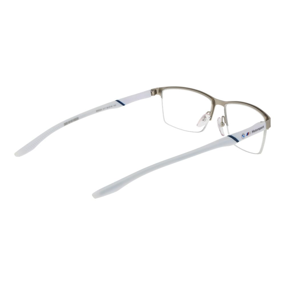 BMW Motorsport Silver Men Optical Frames
