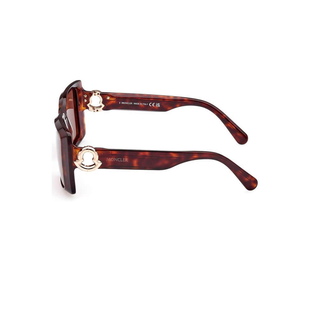Moncler Brown Pantograph Sunglasses