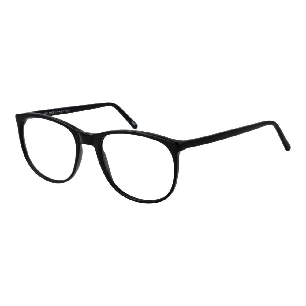 Andy Wolf Black Unisex Optical Frames
