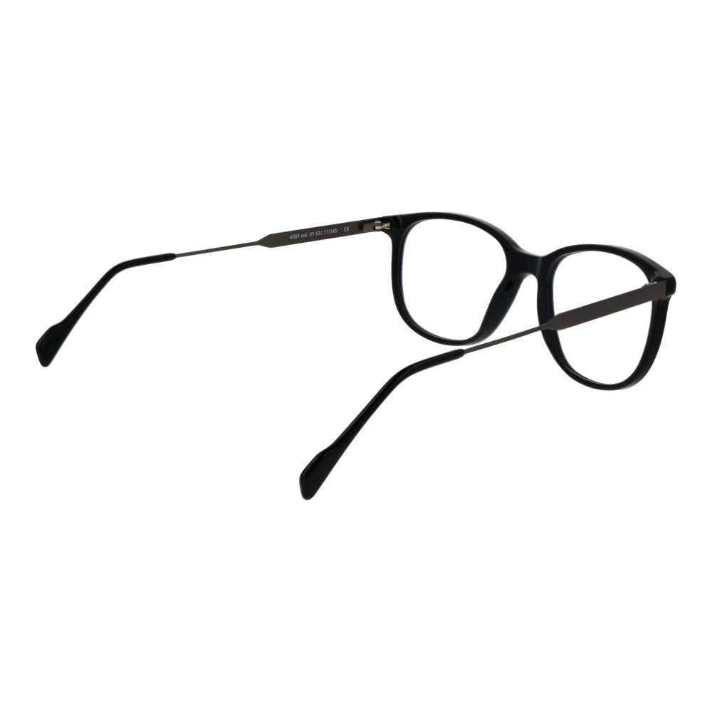 Andy Wolf Black Unisex Optical Frames