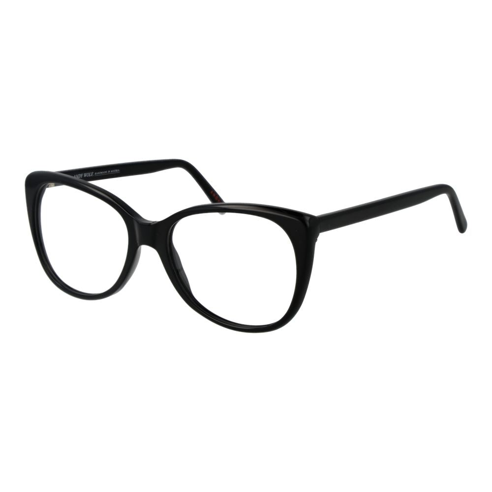Andy Wolf Black Unisex Optical Frames
