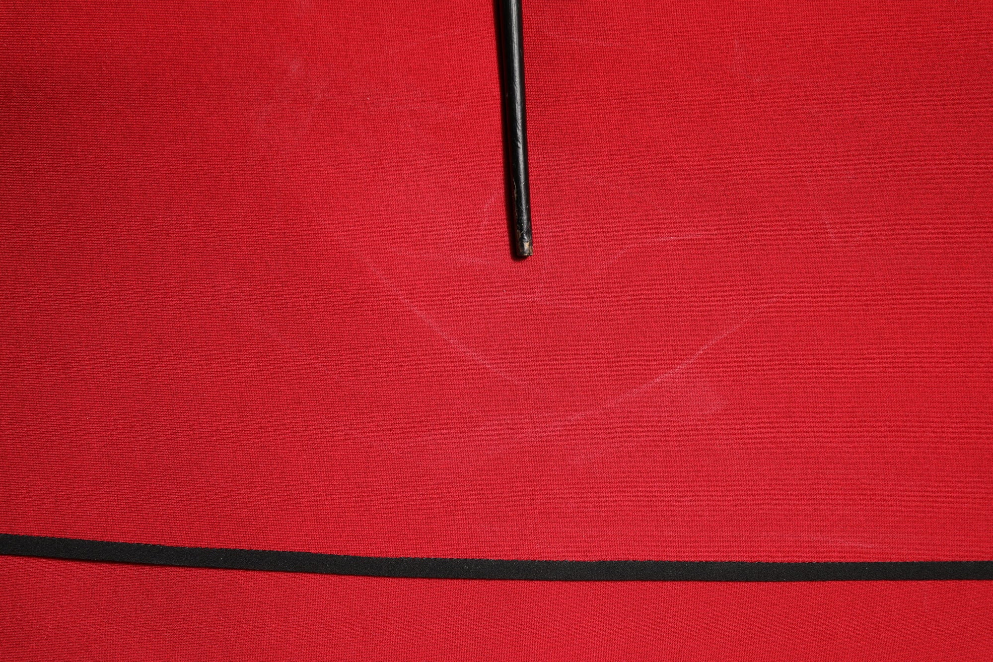 Dolce & Gabbana Red Viscose Stretch Slit Sheath Midi Dress