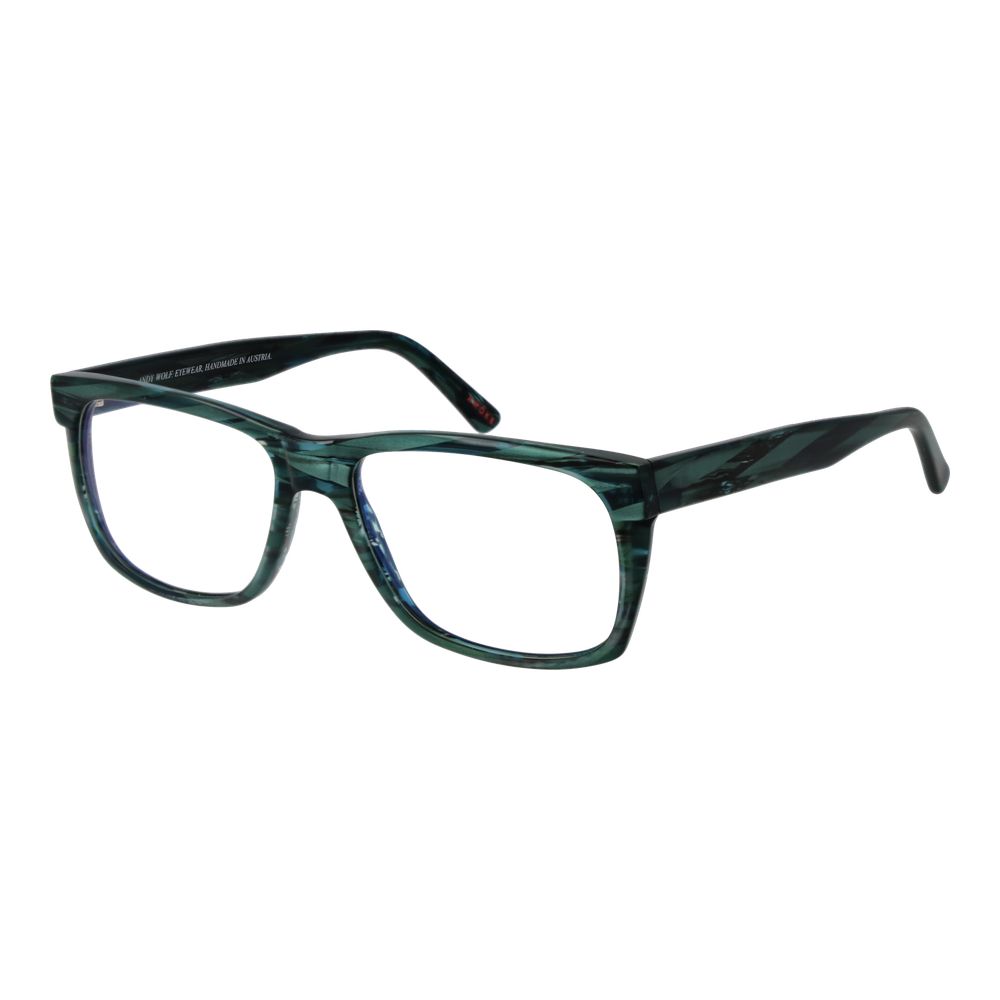 Andy Wolf Green Unisex Optical Frames