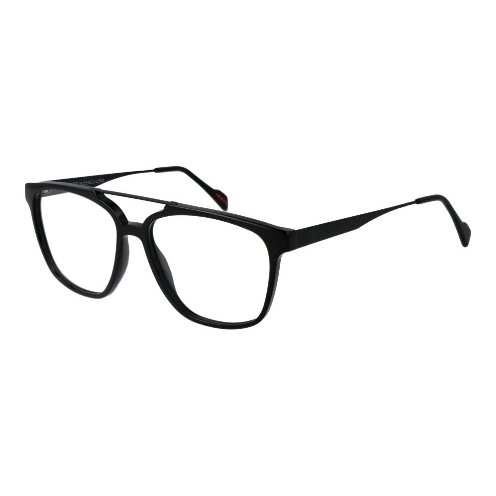 Andy Wolf Black Unisex Optical Frames