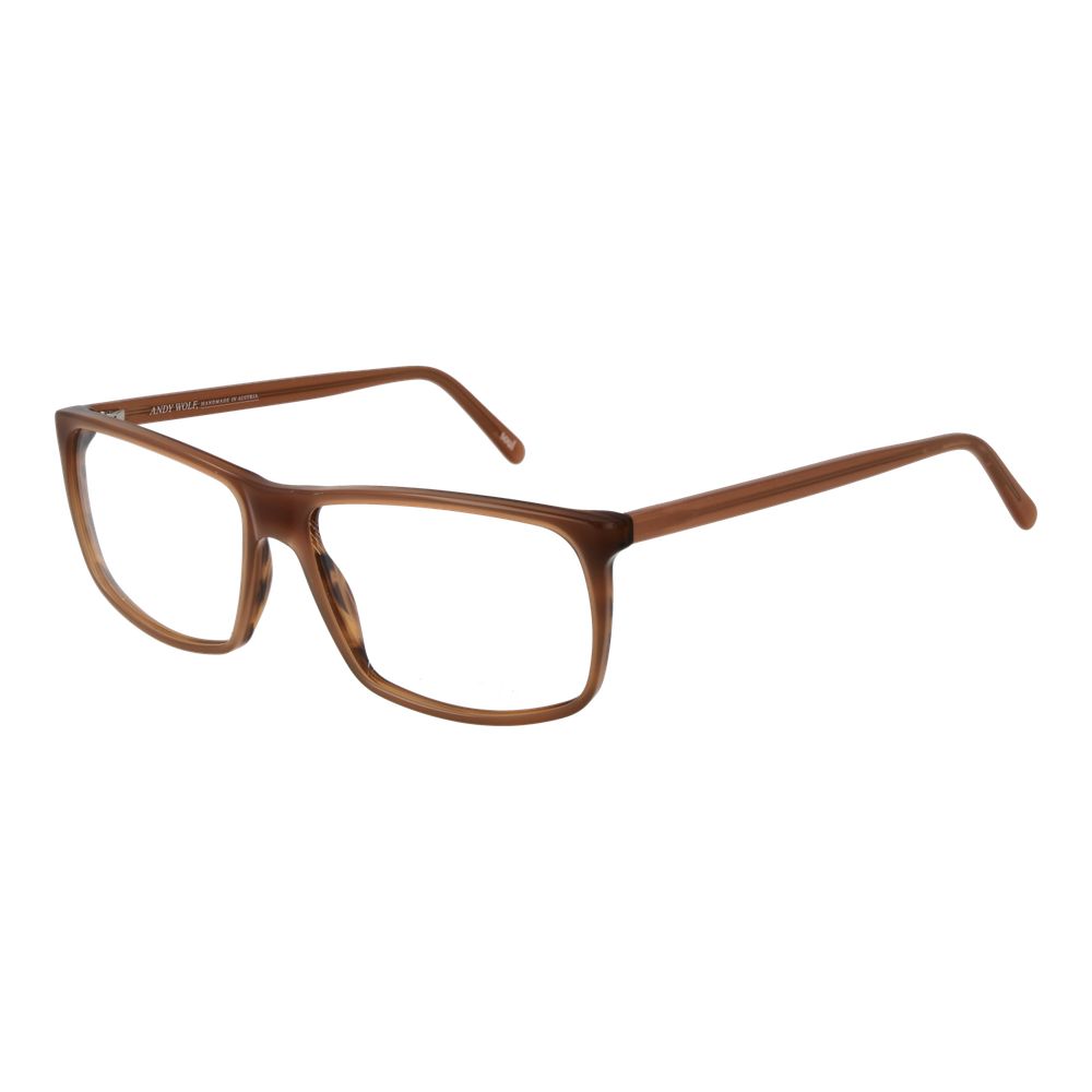 Andy Wolf Brown Unisex Optical Frames