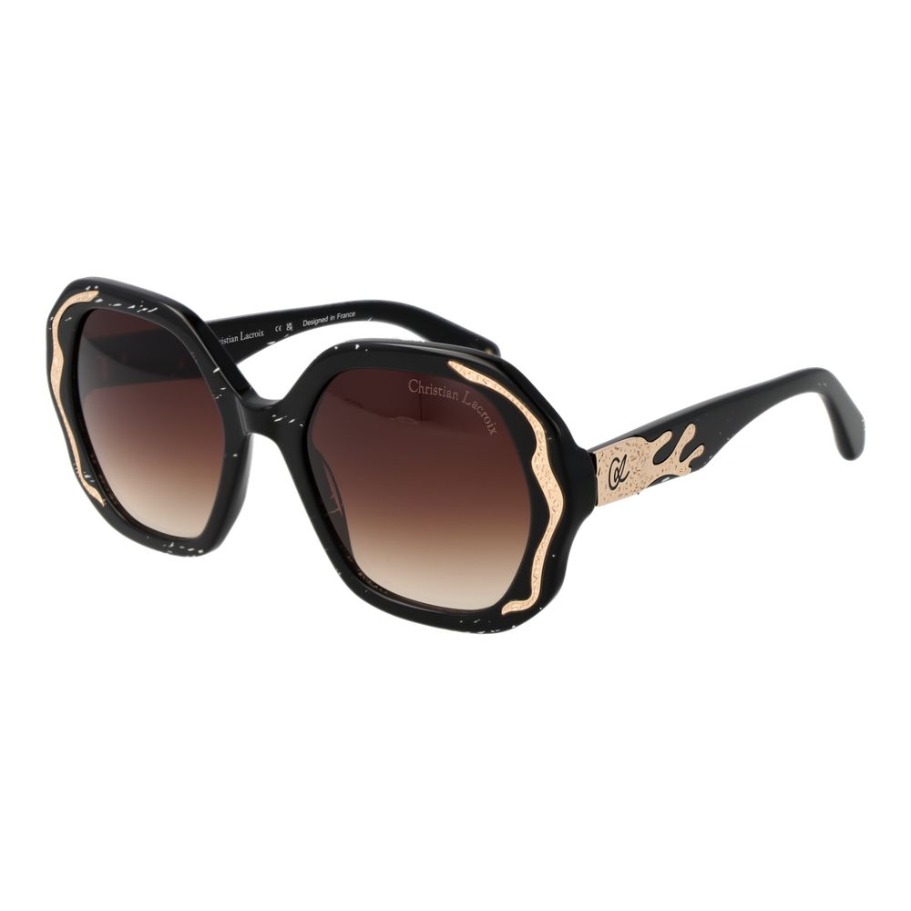 Christian Lacroix Black Women Sunglasses