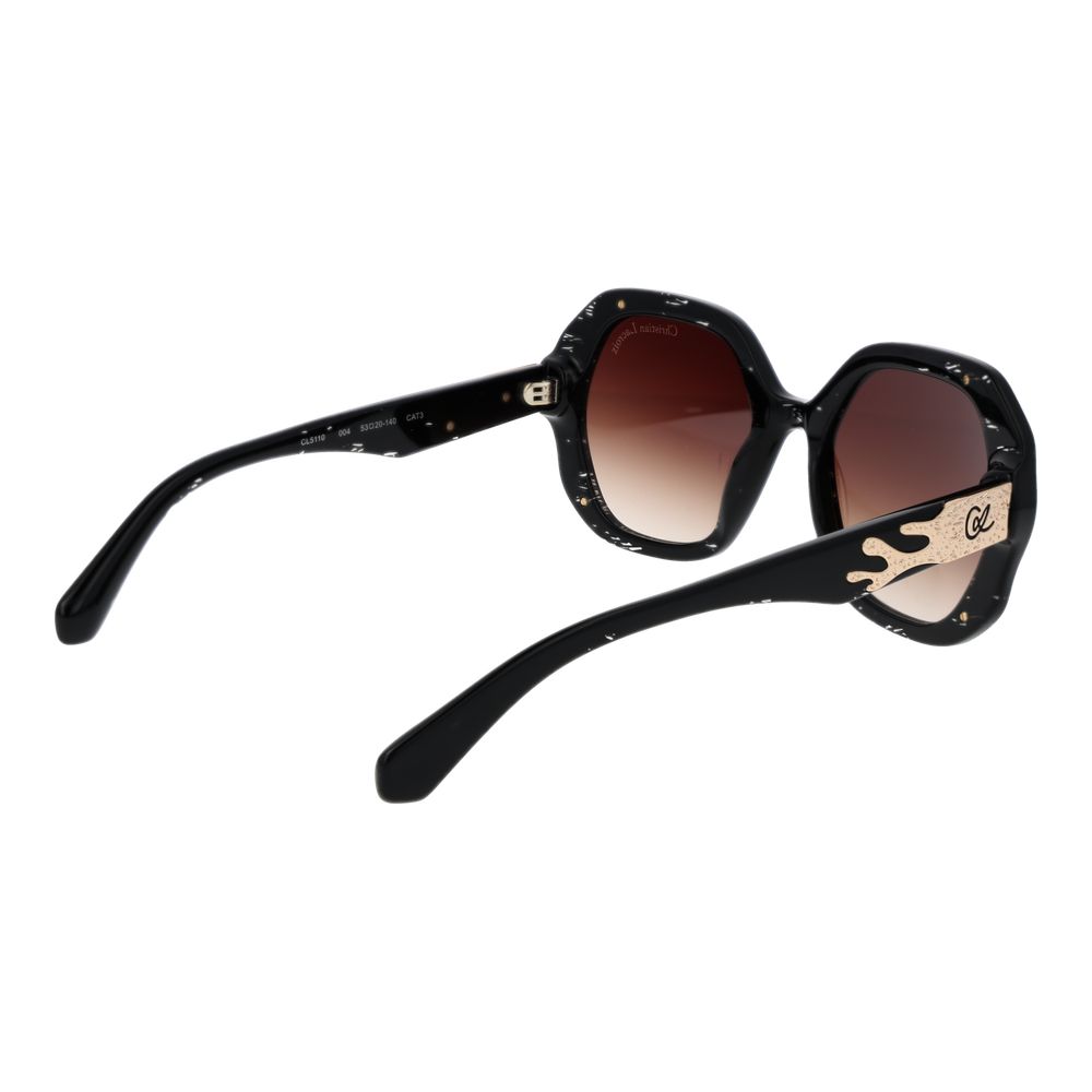 Christian Lacroix Black Women Sunglasses