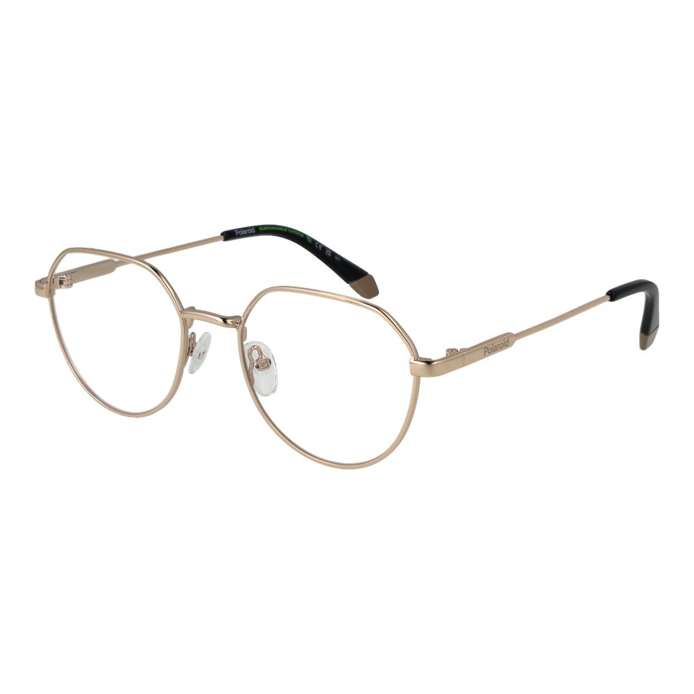 Polaroid Gold Unisex Optical Frames