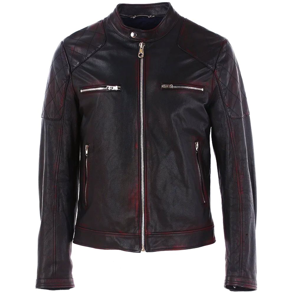Dolce & Gabbana Black Goatskin Jacket