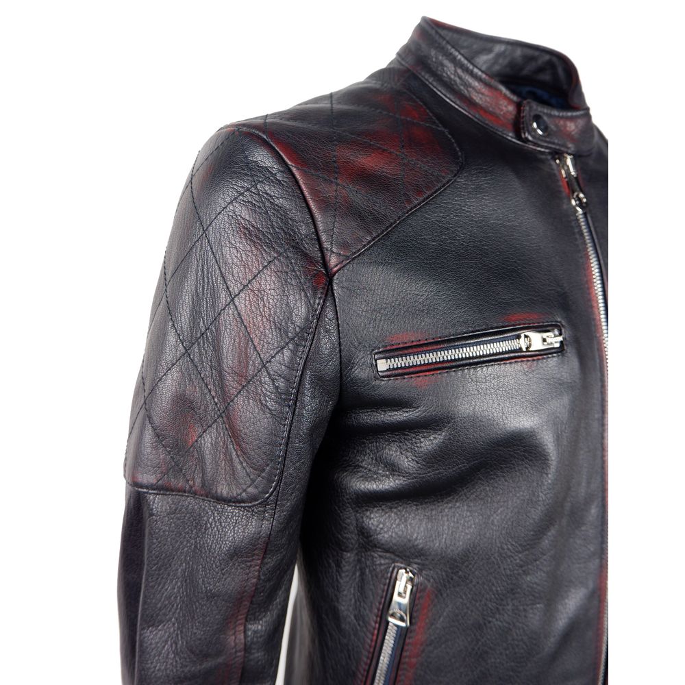 Dolce & Gabbana Black Goatskin Jacket