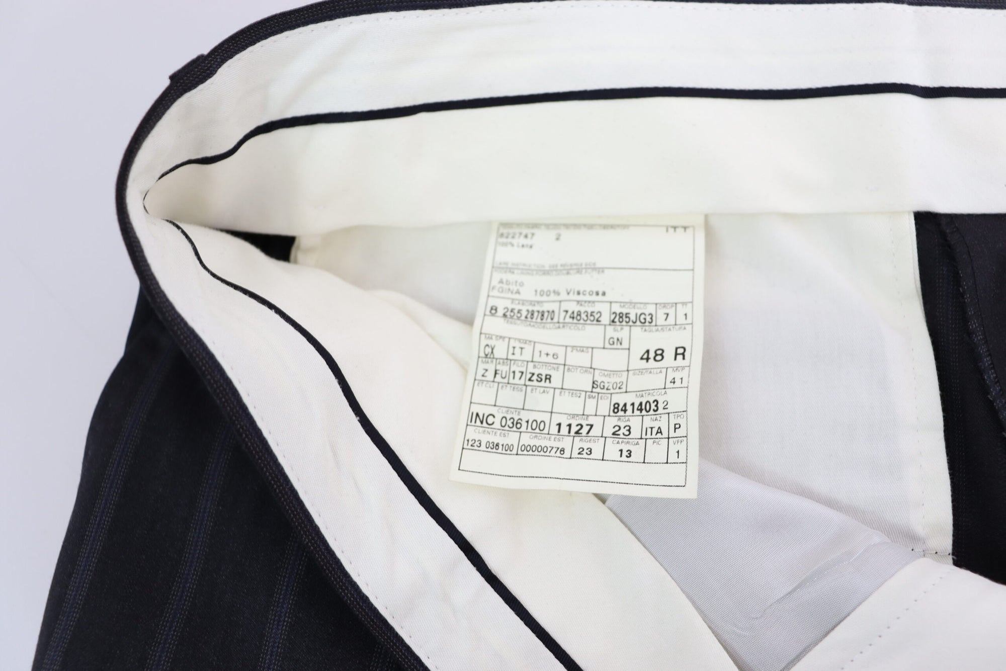 Dolce & Gabbana Gray Wool Blend Formal Trousers Pants