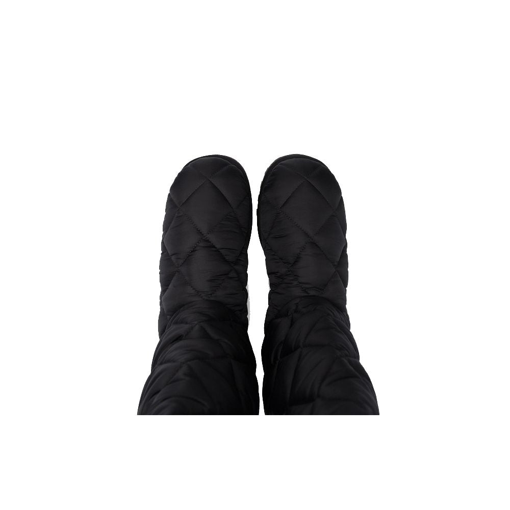 Dolce & Gabbana Black Nylon Boot
