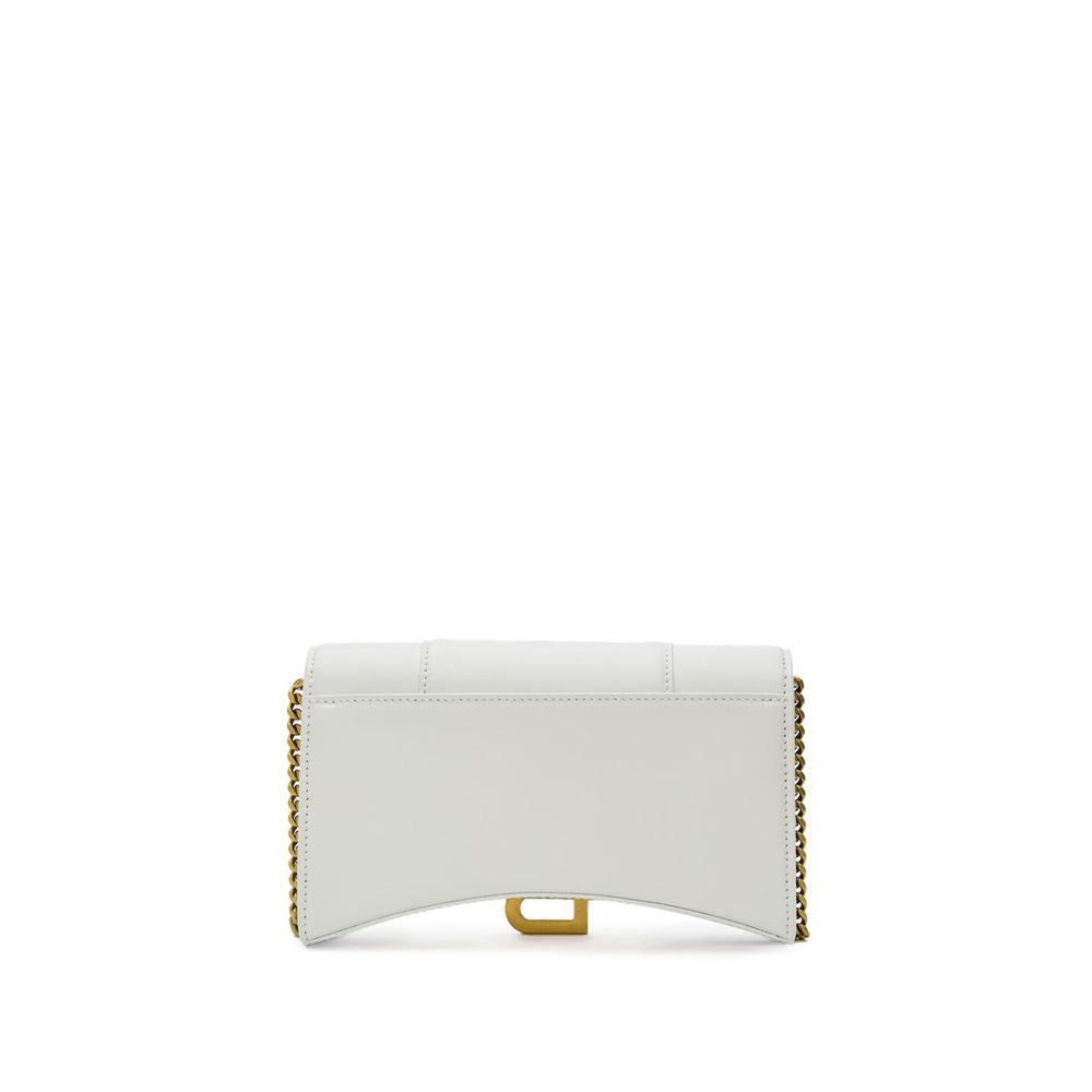Balenciaga White Leather Shoulder Bag