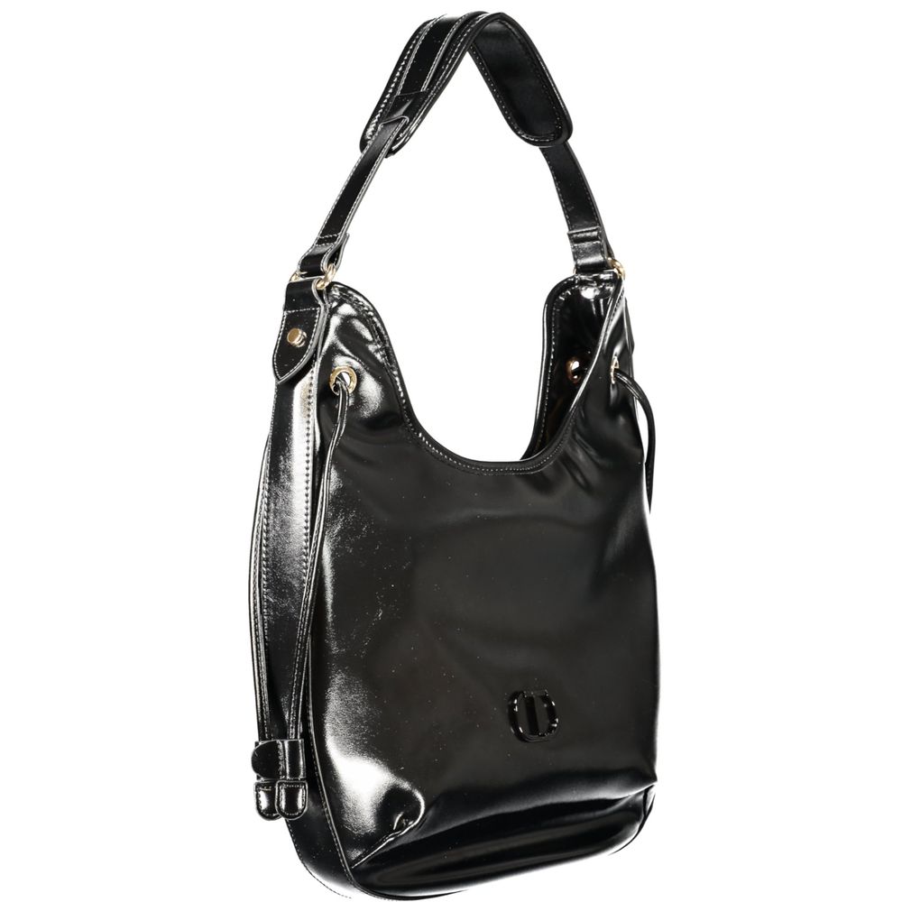 Twinset Black Polyethylene Women Hobo Bag