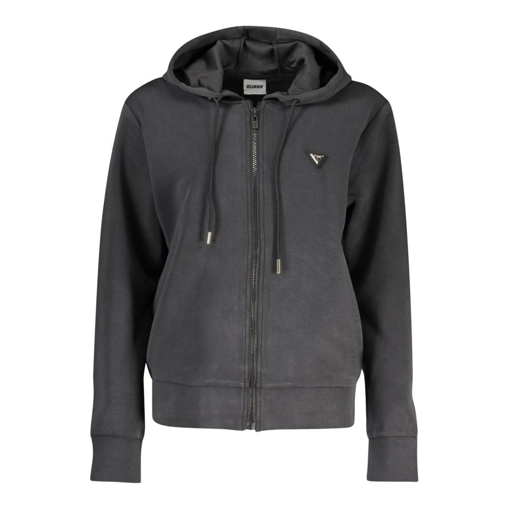 Guess Jeans Black Polyester Sweater