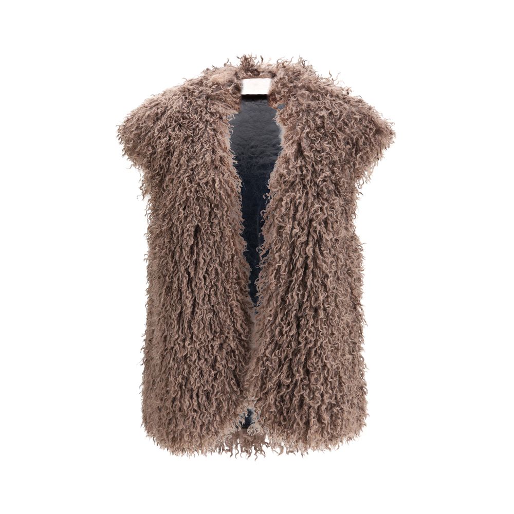 Kristina Ti Faux fur vest