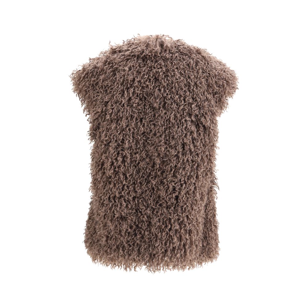 Kristina Ti Faux fur vest