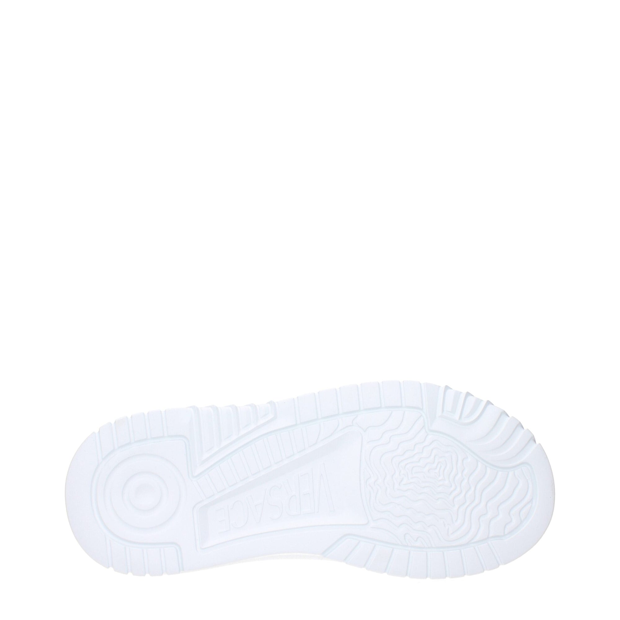 Versace White Leather Sneakers