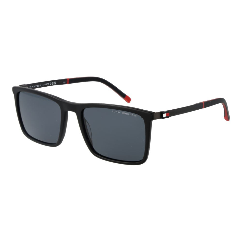 Tommy Hilfiger Black Men Sunglasses