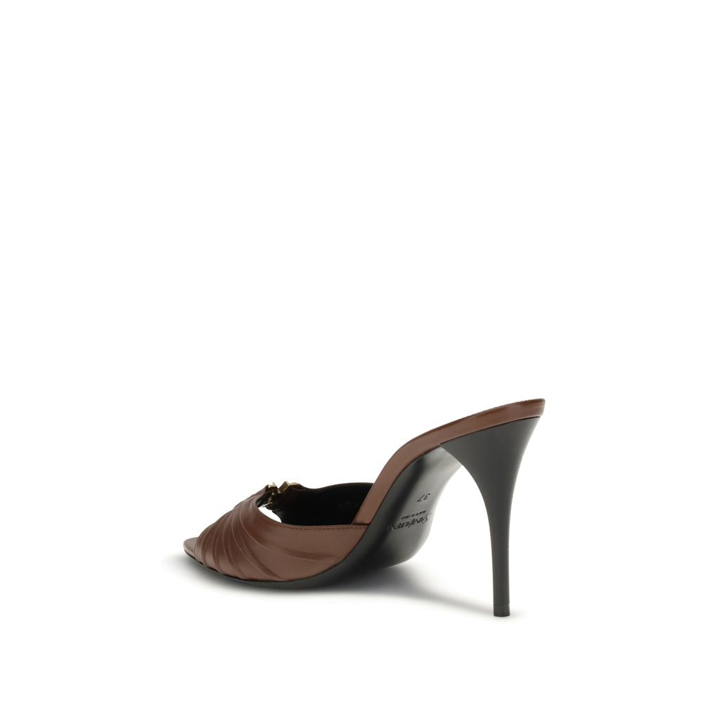 Saint Laurent Babylon Mule Sandals