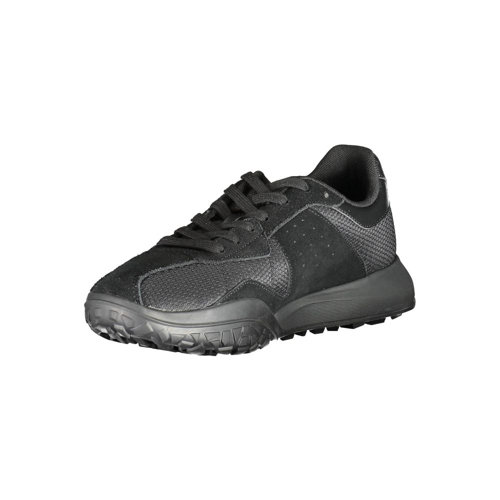 Tommy Hilfiger Black Polyester Sneaker