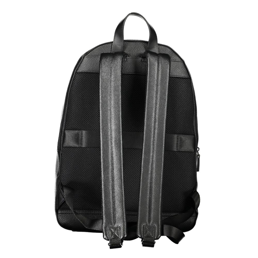 Tommy Hilfiger Black Polyethylene Backpack