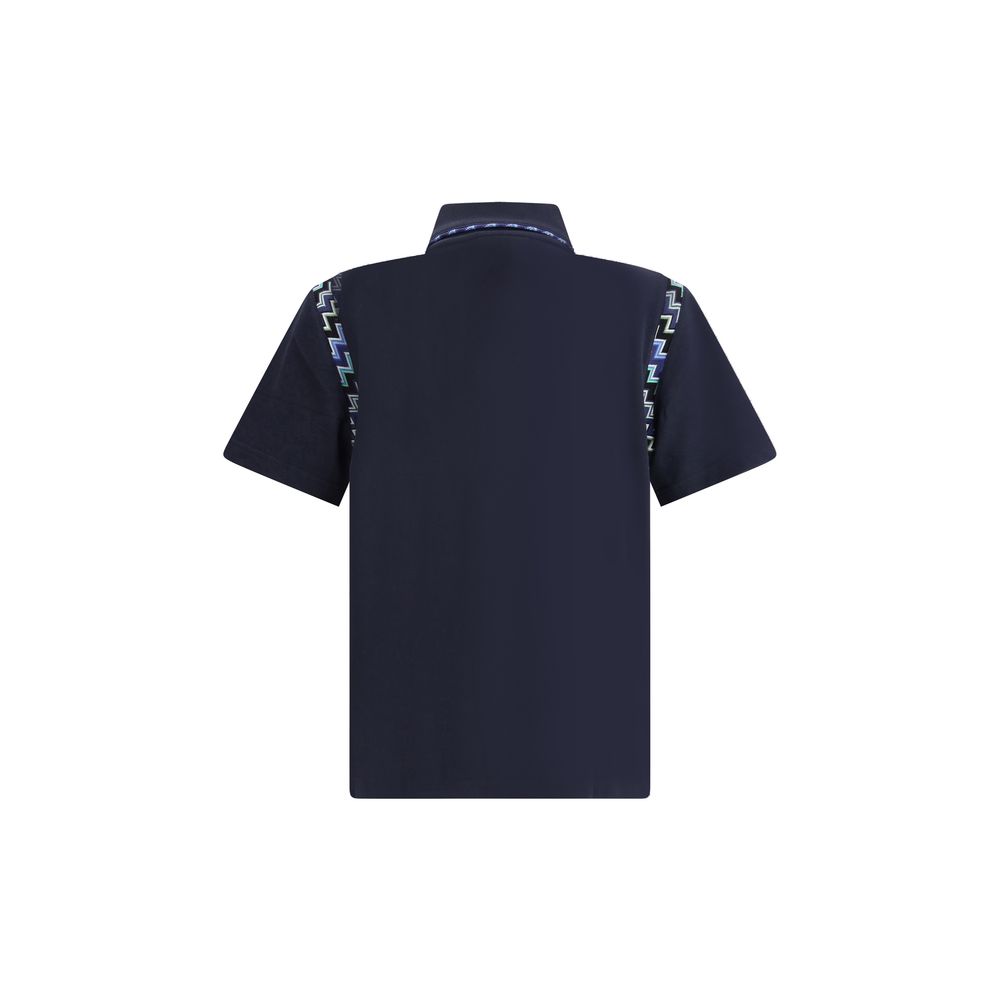 Missoni Polo Shirt with ZigZag details