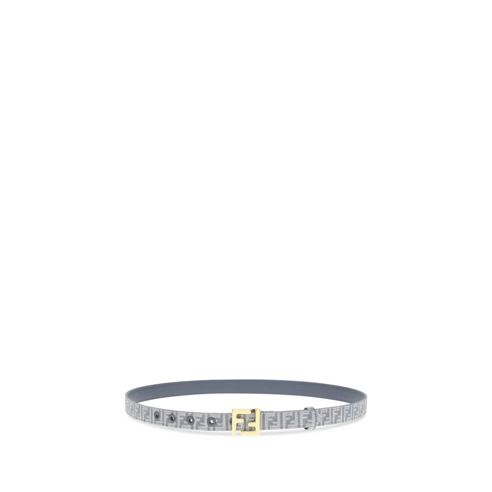 Fendi FF embroidered denim Belt