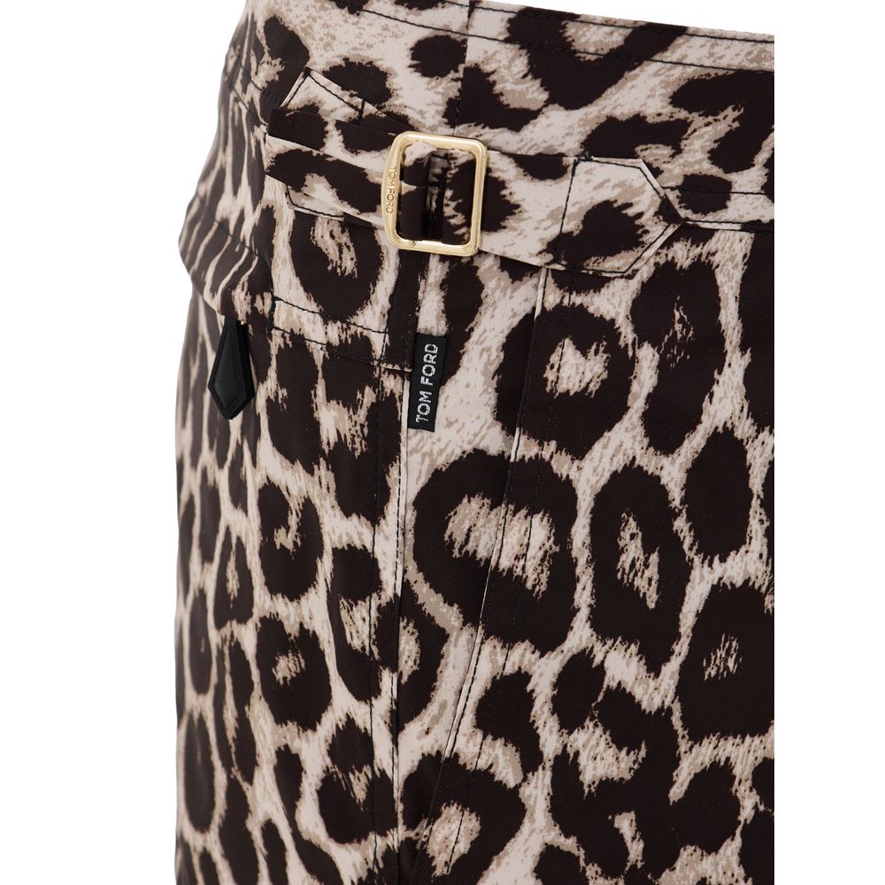 Tom Ford Multicolor Polyester Swim Short