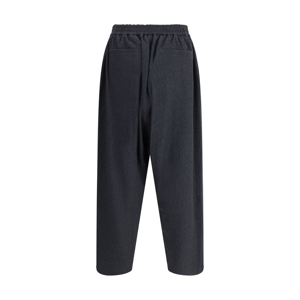 Giorgio Armani Virgin Wool Flannel Pants