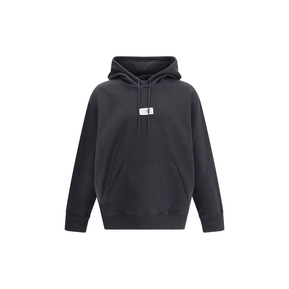 MM6 Cotton Hoodie with logo