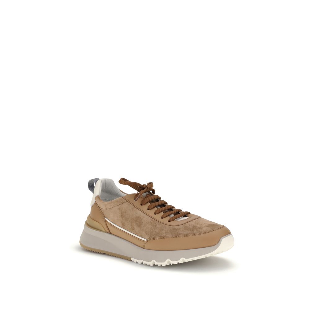 Brunello Cucinelli Leather Sneakers