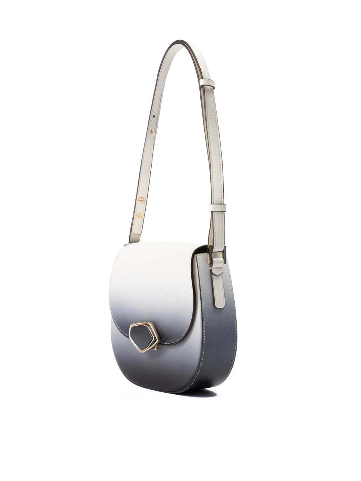 Giada Bicolour Leather Shoulder Bag