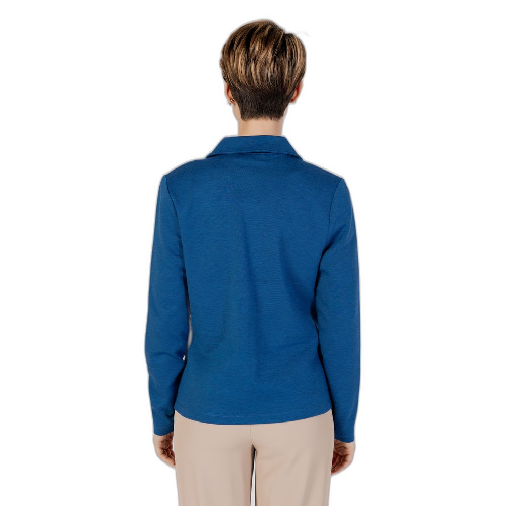 Street One Blue Polyester Blazer