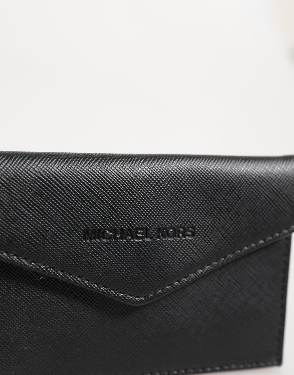 Michael Kors Black Saffiano Leather Envelope Holder Men's Accessory Wallet
