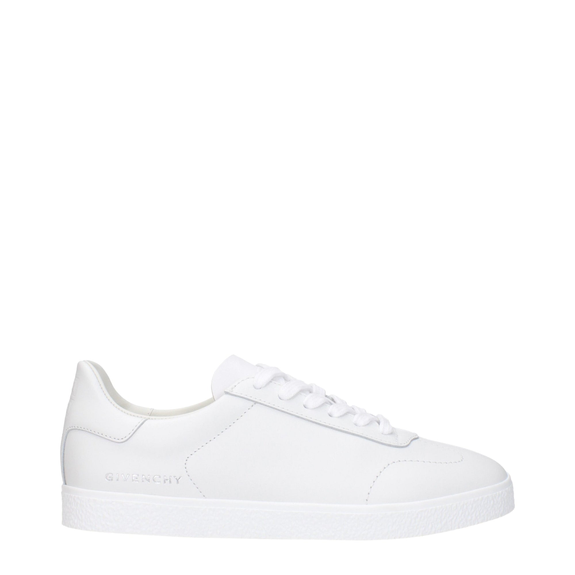 Givenchy White Leather Low Tops