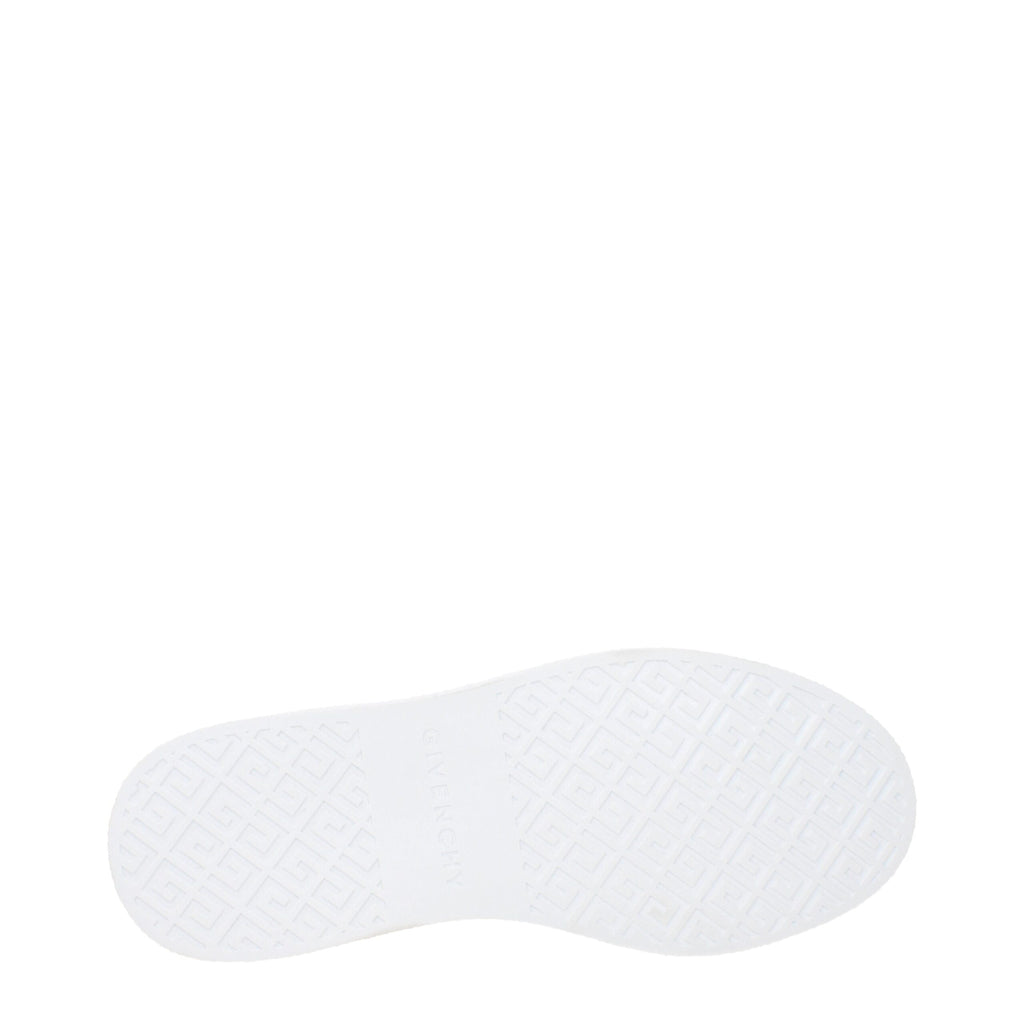 Givenchy White Leather Low Tops