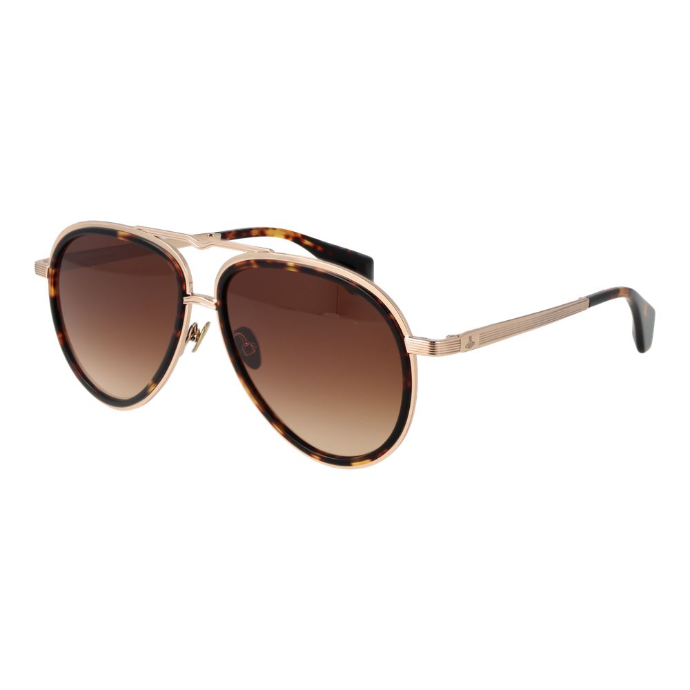 Vivienne Westwood Gold Unisex Sunglasses