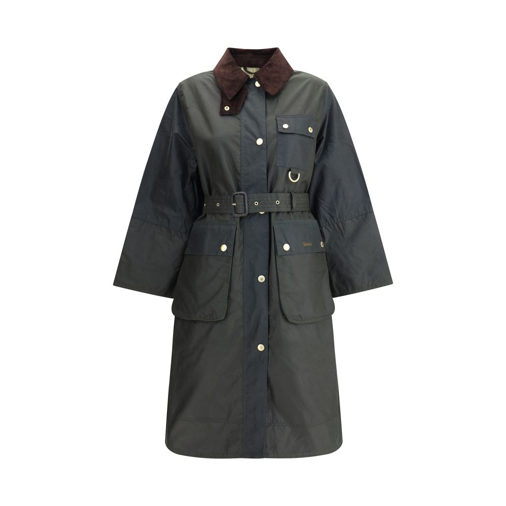 Barbour Milda waxed Trench Coat