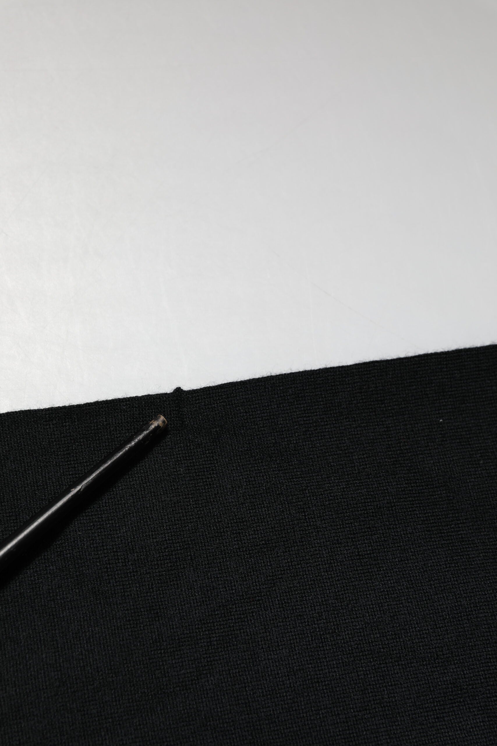 Dolce & Gabbana Black Cashmere Polo Men Longsleeves Sweater