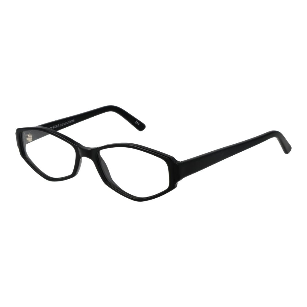 Andy Wolf Black Unisex Optical Frames