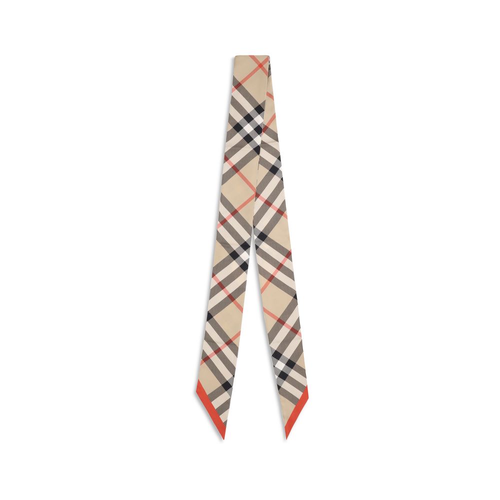 Burberry Silk Check Scarf