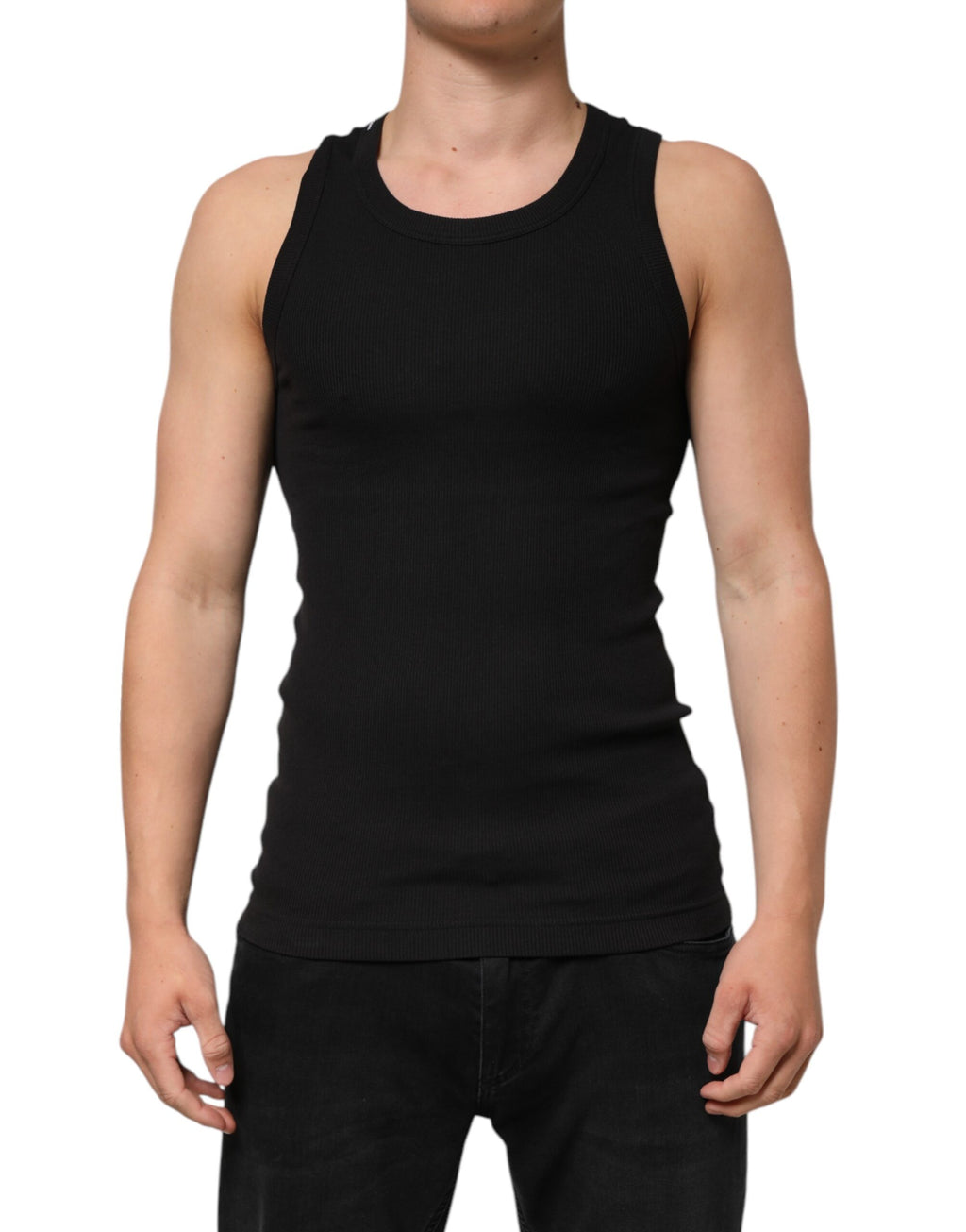 Dolce & Gabbana Black Tank Sleeveless Underwear Men T-shirt