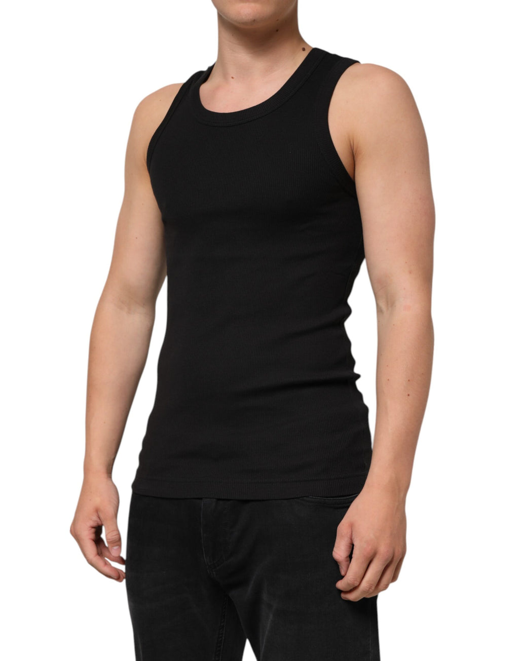Dolce & Gabbana Black Tank Sleeveless Underwear Men T-shirt