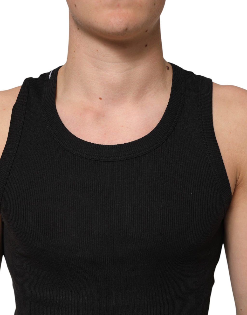 Dolce & Gabbana Black Tank Sleeveless Underwear Men T-shirt