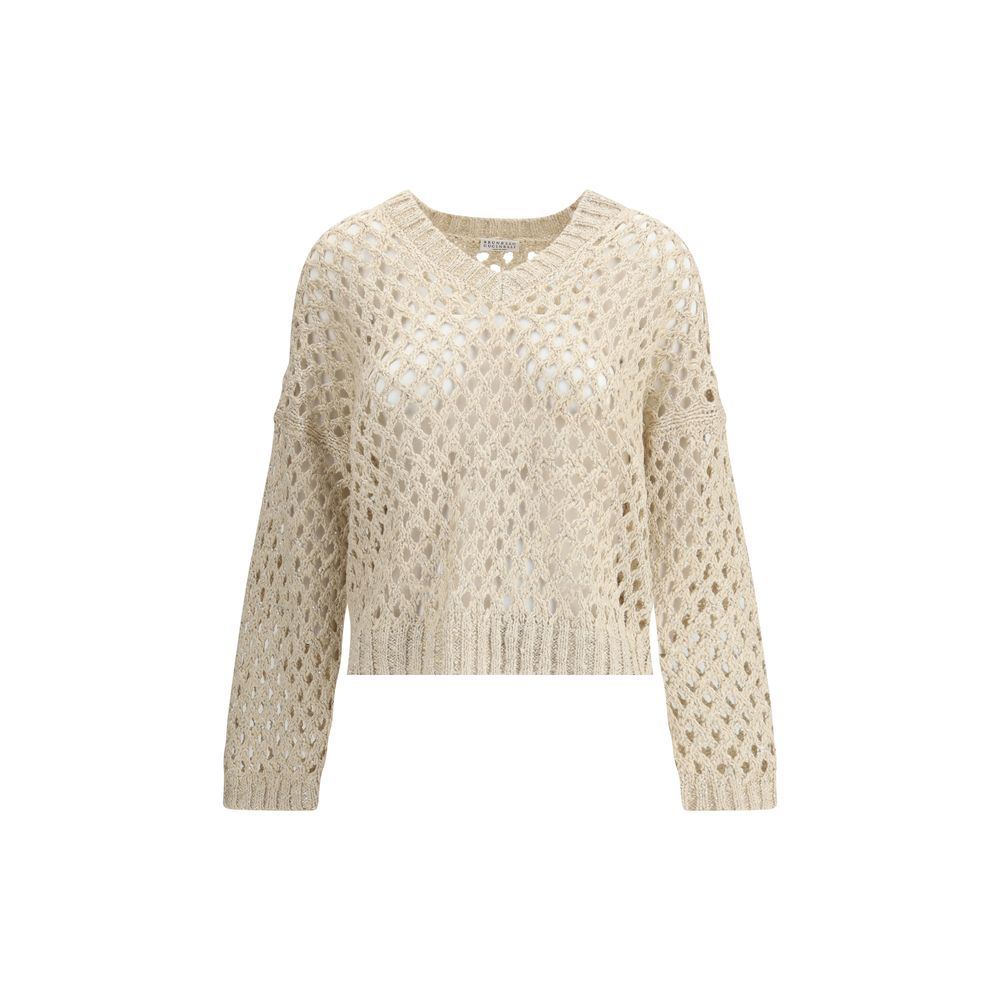 Brunello Cucinelli Mesh Sweater