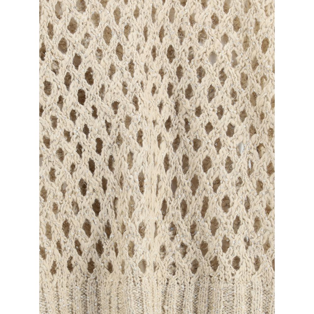 Brunello Cucinelli Mesh Sweater